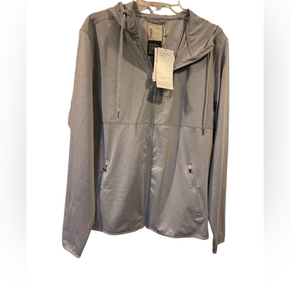 NWT Vuori Sunday element track jacket Size XL
